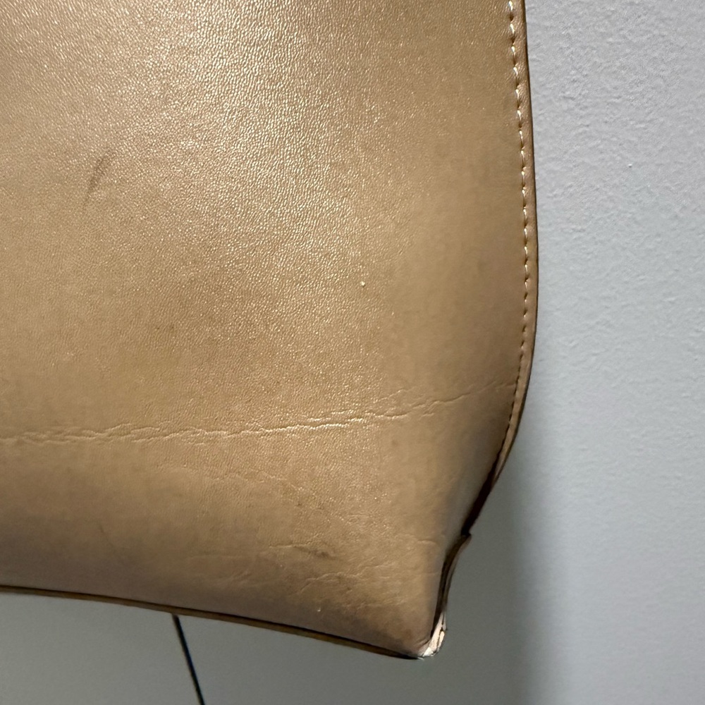 Neiman Marcus Gold Tote with Cut-Out Design - Picture 14 of 16